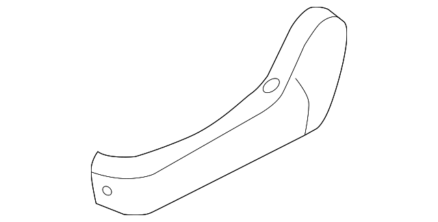 88064-4D250KS Деталь SIDE COVER, RIGHT
