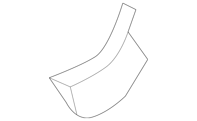 88138-4D220CS Деталь RECLINE LEVER COVER