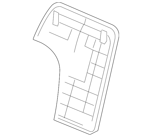 87640-EA122 SEAT BACK PANEL