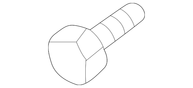 9XB0658436 Деталь CONTROL ARM SCREW