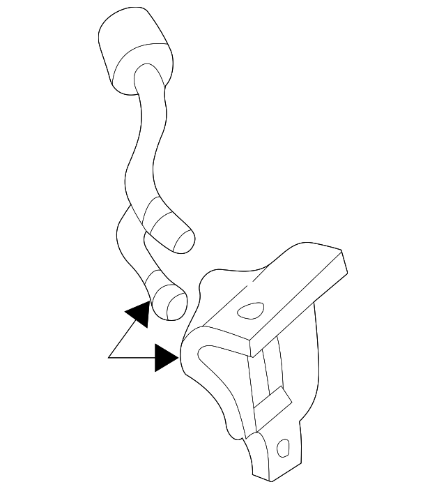 1FAA-46-010 Деталь GEARSHIFT LEVER