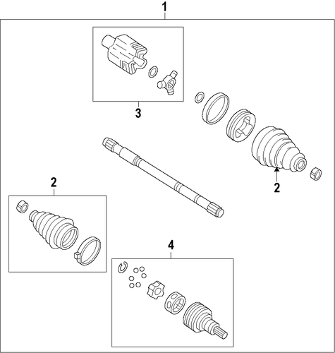 Cruze AXLE SHAFTS & JOINTS
