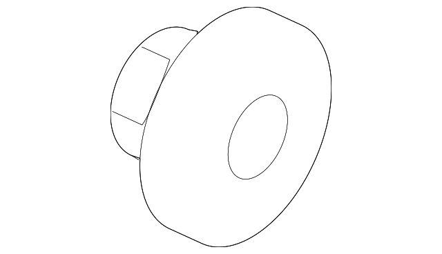 012250012U Деталь HINGE NUT, RIGHT