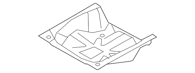 52122FG0509P Деталь REAR FLOOR PAN