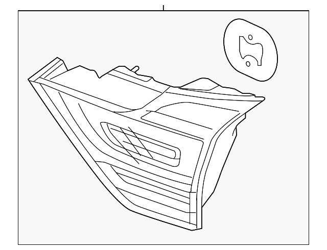 92403-3T530 TAIL LAMP ASSY, LEFT