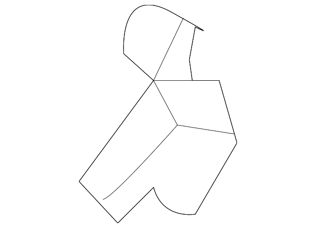 87381-1PD0A LATCH COVER