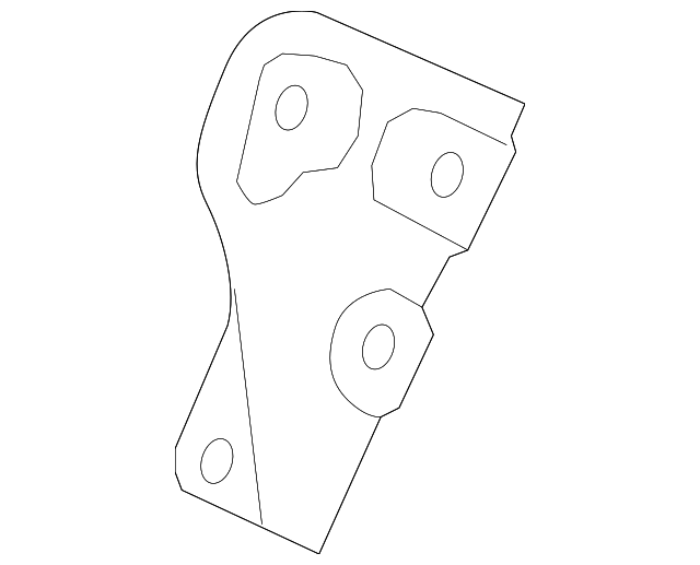 39105-T0A-A21 Деталь BRACKET, L. AUDIO