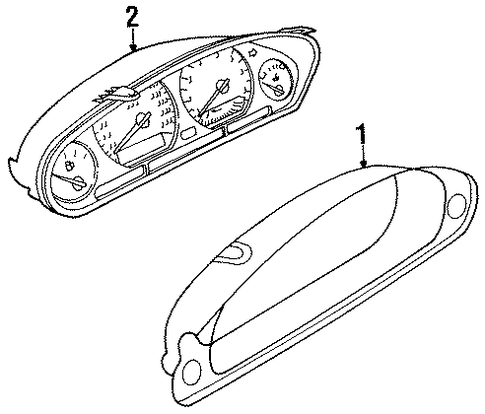 318ti INSTRUMENT GAUGES