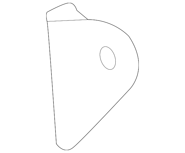 8R0-803-087-A Деталь APERTURE PANEL PLATE, LEFT