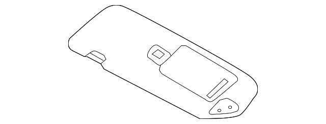85202-3V815-YDA Деталь SUNVISOR, RIGHT