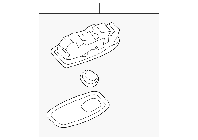 92870-3V000-RA5 Деталь READING LMP ASSY, LEFT
