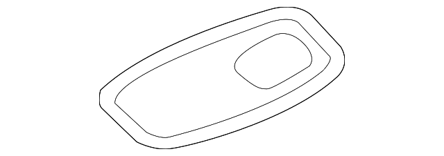 92871-3V000 Деталь READING LMP LENS, LEFT