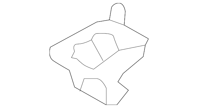 85235-3K000-RY Деталь SUNVISOR RETAINER, RIGHT