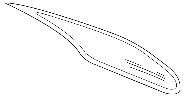 2196700780 Деталь BACK GLASS