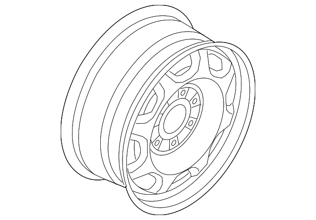 BL3Z-1007-F Деталь WHEEL, SPARE