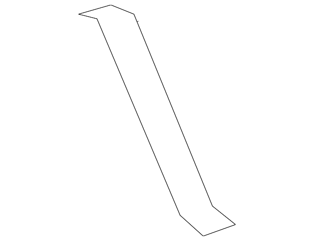 65521-0C020 Деталь WHEELHOUSE BRACE, RIGHT