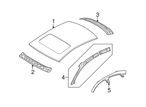 A6 ROOF & COMPONENTS