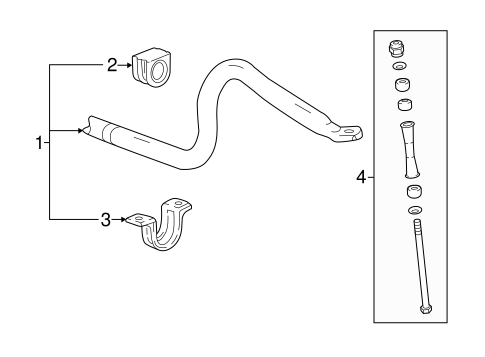 Colorado STABILIZER BAR & COMPONENTS