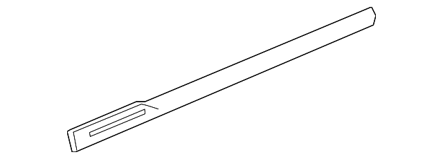 22834248 BODY SIDE MLDG, LEFT