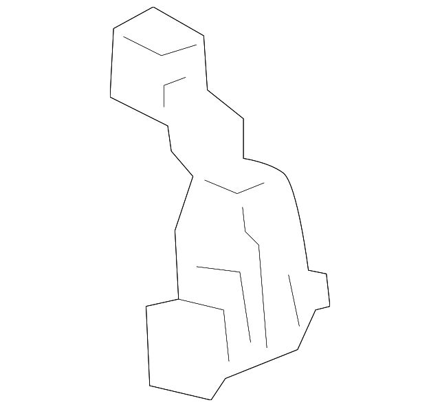 873071LB1A Деталь RECLINE COVER