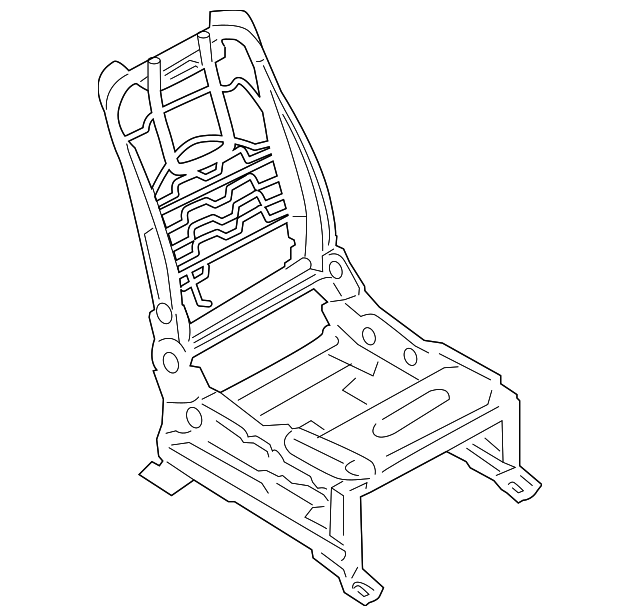 871011LU7A Деталь SEAT FRAME
