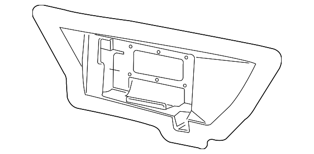 22844881 MOUNT BRACKET, LEFT