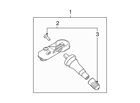 Escape TIRE PRESSURE MONITOR COMPONENTS
