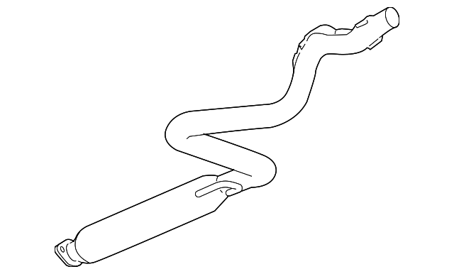 19210866 Деталь EXHAUST PIPE