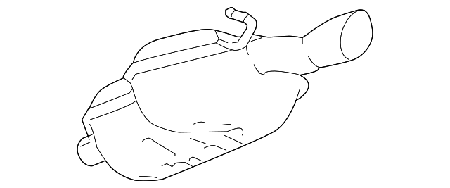 15283439 Деталь MUFFLER