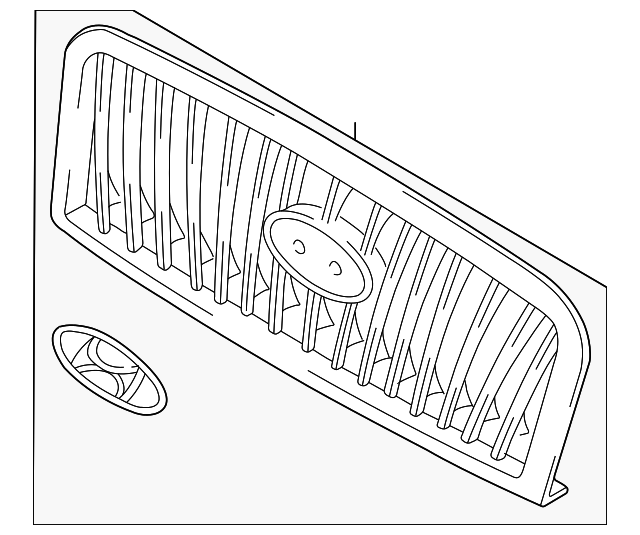 86350-3D010 Деталь GRILLE ASSY