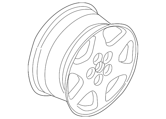 7D0-601-025-A-091 WHEEL