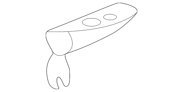 203-620-24-34 Деталь MOUNT FRAME SUPPORT, RIGHT