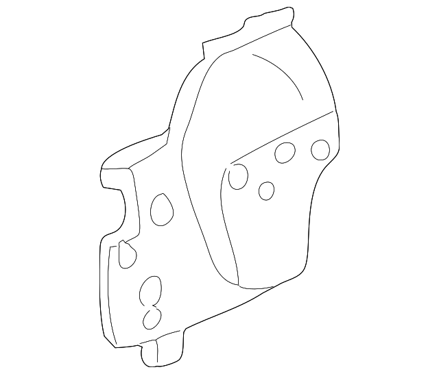 55360298AD Деталь SEAT REINF, RIGHT