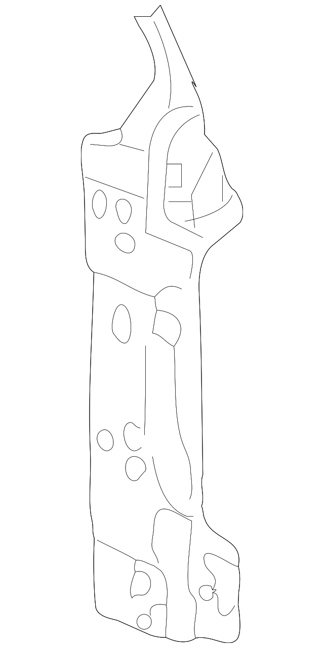 55360356AE Деталь TAIL LAMP PANEL, RIGHT