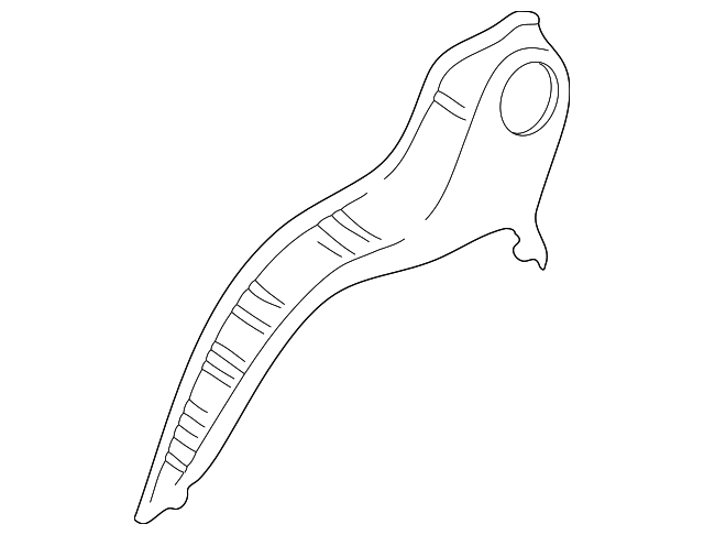55177012AC Деталь OUTER WHEELHOUSE, RIGHT