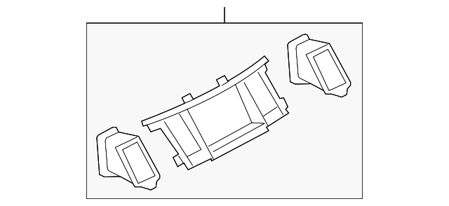 682701LA0A Деталь UPPER TRIM