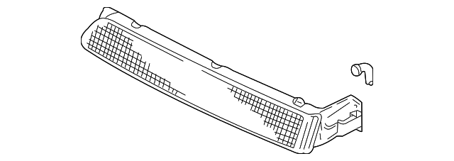 T001-51-36Y Деталь REFLECTOR, LEFT