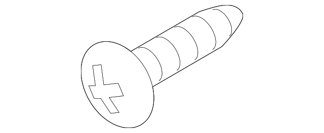 11508919 Деталь LICENSE BRACKET SCREW