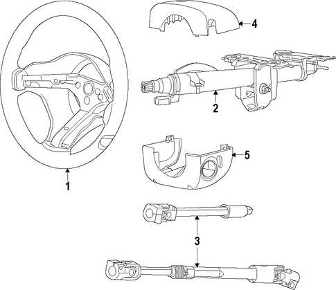Viper STEERING COLUMN