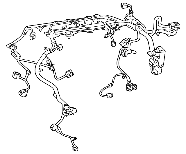 68142758AF Деталь ENGINE HARNESS