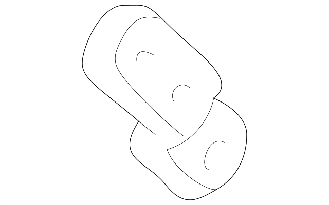 1E0-871-819 Деталь STRUT BRACKET, LEFT