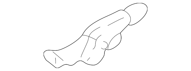 1E0-871-681-A Деталь CATCH, LEFT