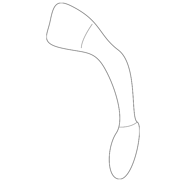 1E0-871-261 Деталь TENSION CABLE MOUNT BRACKET, LEFT