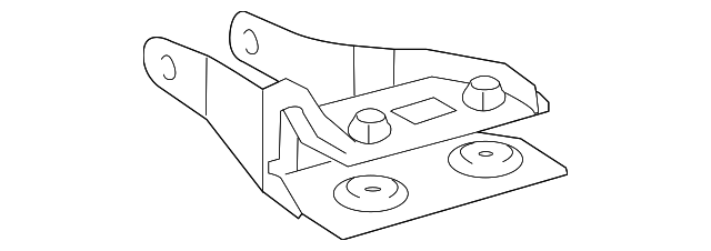 12313-21030 Деталь CENTER ROD BRACKET, LEFT