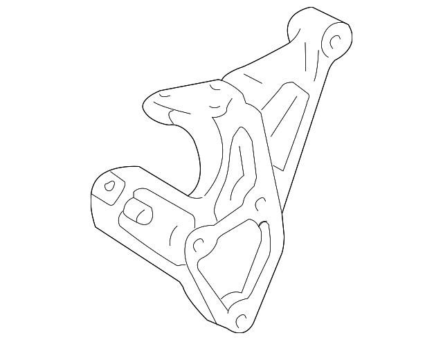 12315-21051 Деталь MOUNT BRACKET, RIGHT