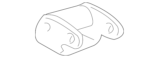 12313-21010 Деталь CENTER ROD BRACKET, RIGHT