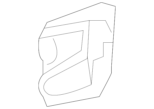 68009205AA Деталь LOWER REINF, RIGHT