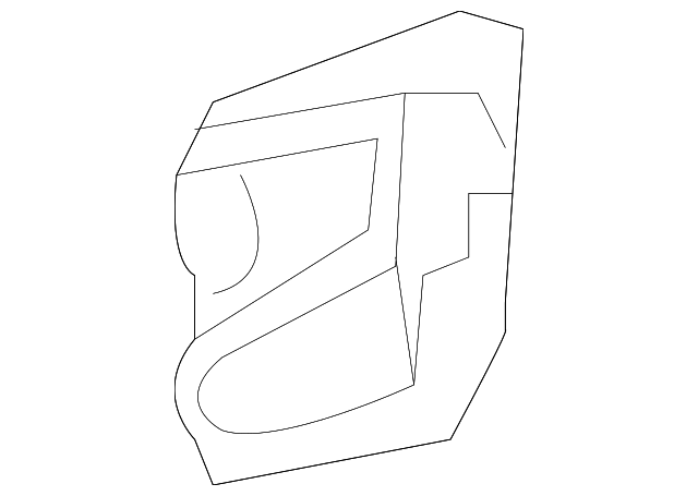 68009204AA Деталь UPPER REINF, RIGHT