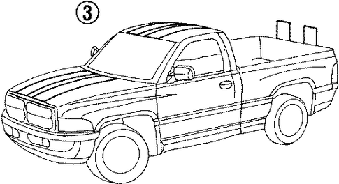 Ram 1500 STRIPE TAPE 2