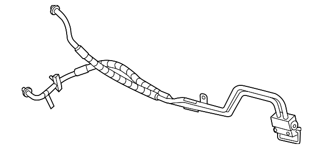 15898973 Деталь OIL COOLER PIPE